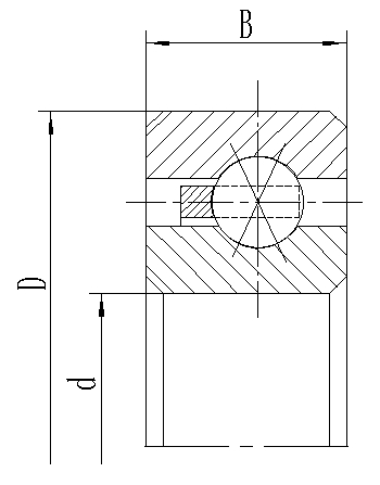 LKG Series Four-point contact ball Bearings