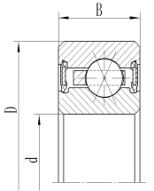 LJG Series Four-point contact ball Bearings