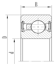 LJG Series Deep groove ball Bearings