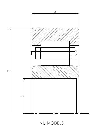 Single-row Cylindrical Roller Bearings